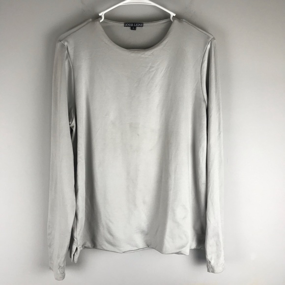 a’nue ligne Tops - A’nue ligne Miami long sleeve tee grey L